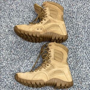 Tactical Research Tan Combat Boots